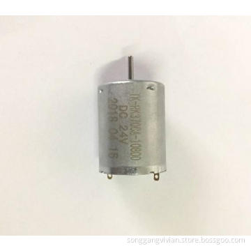 DC permanent magnet brushed motor TK-RK370CA 24V high rpm used in household vacuum rod